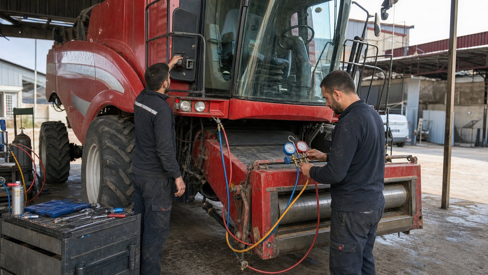 Biçerdöver klima servisi